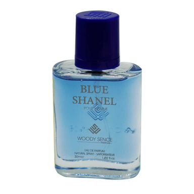 عطر جیبی مردانه وودی سنس مدل بلوشنل حجم 30 میلی‌لیتر