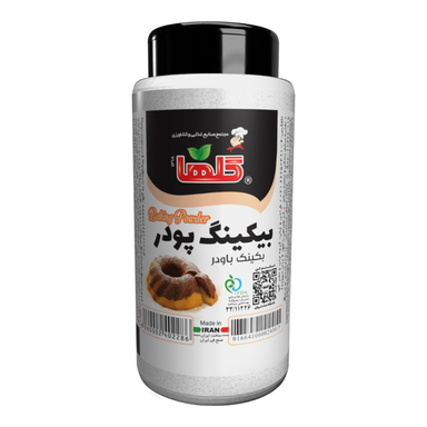 بیکینگ پودر گلها وزن 140 گرم بسته بندی P.E.T