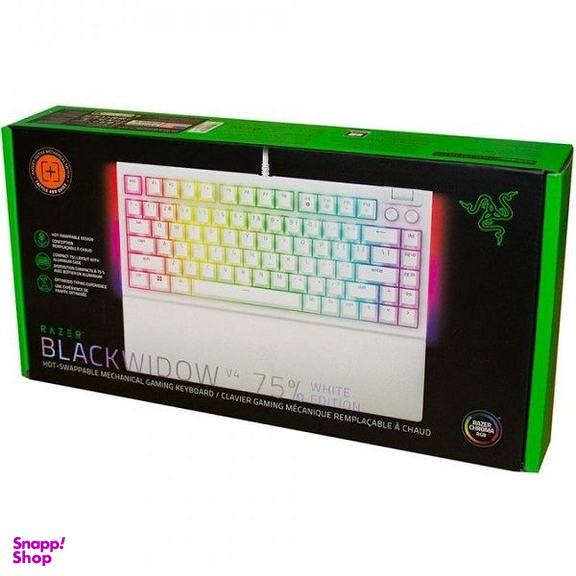 کیبورد مخصوص بازی ریزر مدل Blackwidow v4 75
