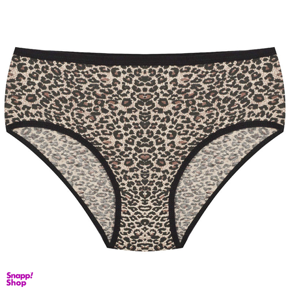 شورت زنانه دکسونری مدل 340020008 طرح پلنگی رنگ قهوه ای