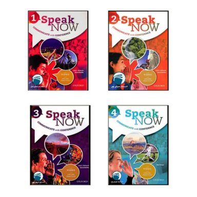 کتاب speak now اثر Jack C. Richards and David Bohlke انتشارات دنیای زبان مجموعه 4 جلدی