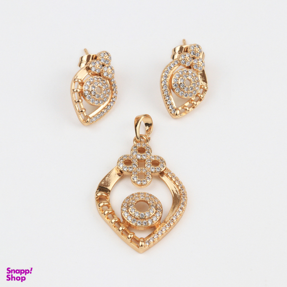 نیم ست دخترانه مدل فول نگین کد 506230070