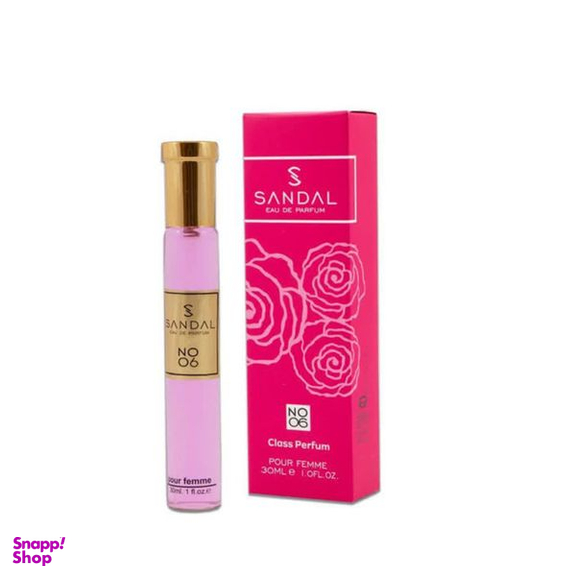 عطر جیبی زنانه صندل مدل  001  حجم 30 میلی لیتر