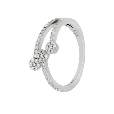 انگشتر نقره زنانه اقلیمه مدل AN2353