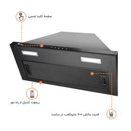 هود مخفی اخوان مدل H-206 سایز 70