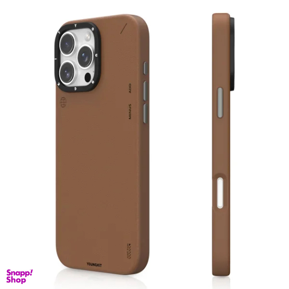 قاب گوشی موبایل یانگ کیت مدل Simple Matte Leather مناسب اپل iPhone 16 Pro Max