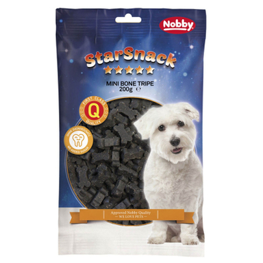 غذای تشویقی سگ نوبی مدل mini bones tripe snack وزن 200 گرم