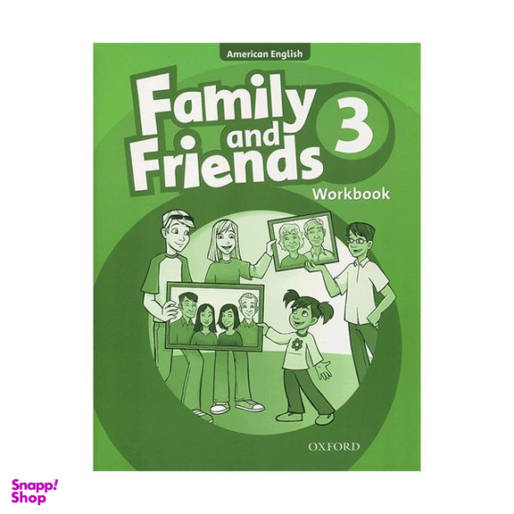 کتاب 3 American English Family and Friends اثر Tamzin Thompson انتشارات جنگل