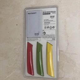 ست چاقو آشپزخانه 3 پارچه ایکیا مدل MATDOFT