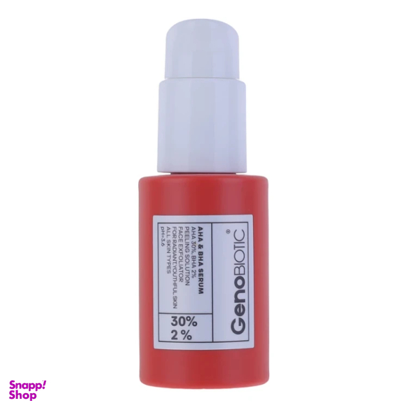 سرم لایه بردار ژنوبایوتیک مدل AHA & BHA حجم 30 میلی لیتر