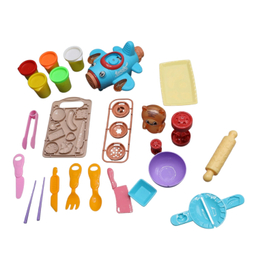 ست خمیر بازی هواپیمایی موزیکال مدل Noodle Machine کد A103