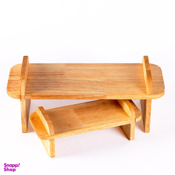 استند چوبی دکوری پایه گرد مدل پست