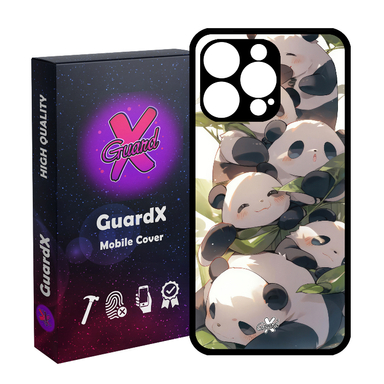 کاور گوشی موبایل گارد ایکس طرح پاندا مدل Glass10652 مناسب برای اپل iPhone 15 Pro Max