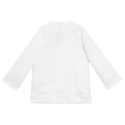 کت زنانه برنس مدل آلاله رنگ شیری