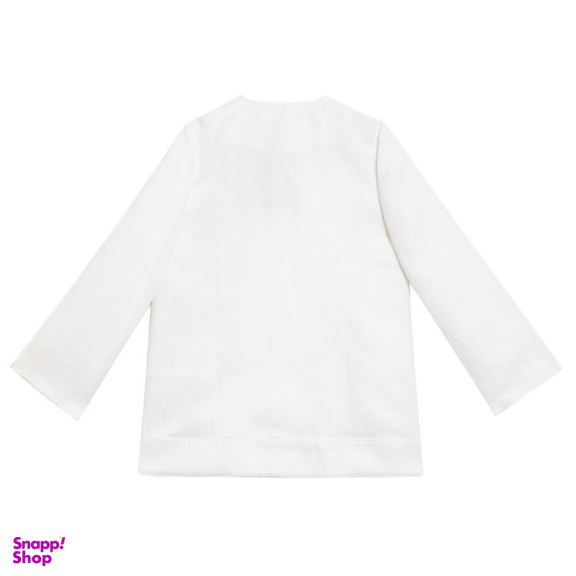 کت زنانه برنس مدل آلاله رنگ شیری