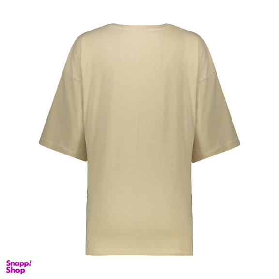 ست تیشرت و شلوار زنانه لوینت مدل alo کد 6404 رنگ کرم روشن