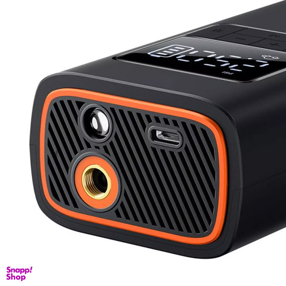 پمپ باد و چراغ قوه شارژی باسئوس مدل SuperMini Pro Series