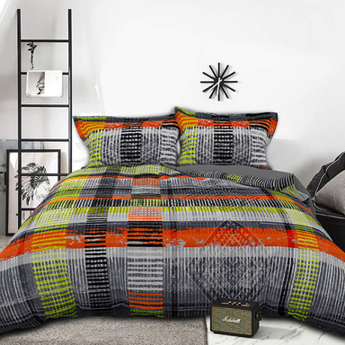 سرویس خواب راشا طرح Dennis دونفره 4 تکه