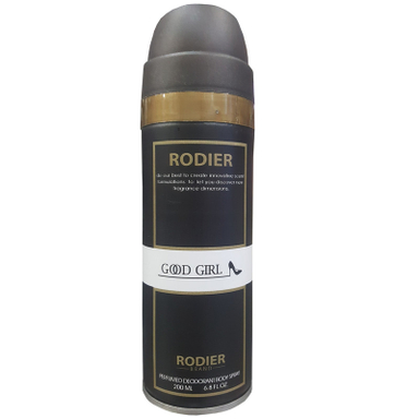 اسپری بدن زنانه رودیر مدل GOOD GIRL حجم 200 میلیلیتر