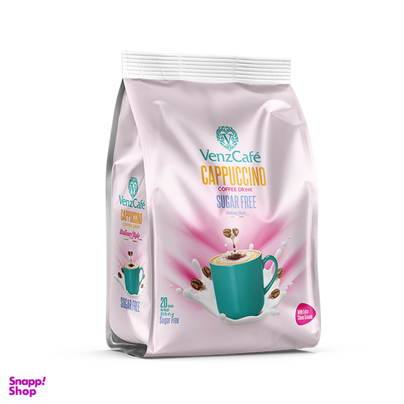 کاپوچینو رژیمی ونزکافه بسته 20 عددی
