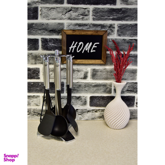 سرویبس کفگیر و ملاقه سی اند اس 7 پارچه کد 1617_ZT