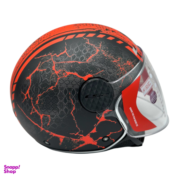 کلاه کاسکت ال اس تو کد Ls2 of 558 sphere lux matt black red