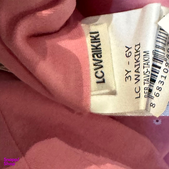 ست شال و کلاه دخترانه ال سی وایکیکی مدل tork8666