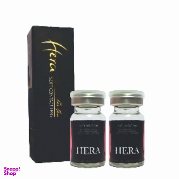 لنز رنگی هرا مدل IIC33 شماره 128 رنگ سبز خاکستری طبیعی