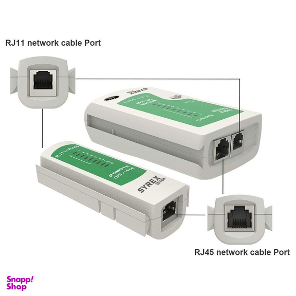 تستر کابل شبکه سایرکس مدل SX-T8M