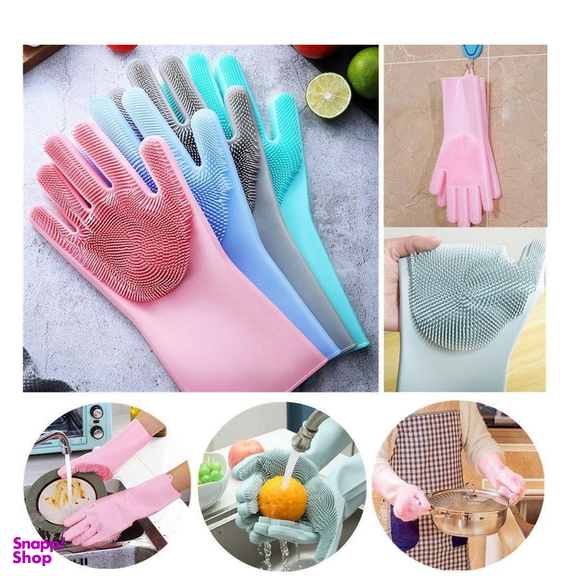 دستکش نظافت مدل اسکاچ دار