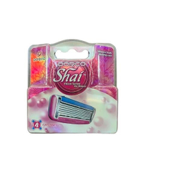 تیغ یدک 6 لبه زنانه دورکو مدل shai بسته 4 عددی