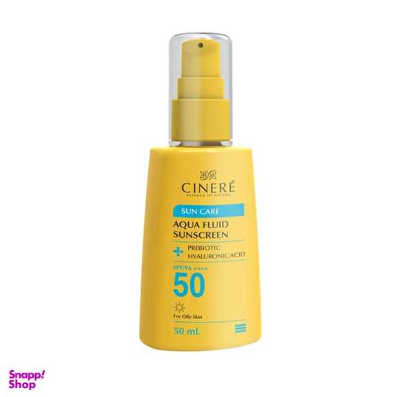 کرم ضد آفتاب فلوئید سینره مدل Prebiotic با SPF 50 حجم 50 میلی لیتر
