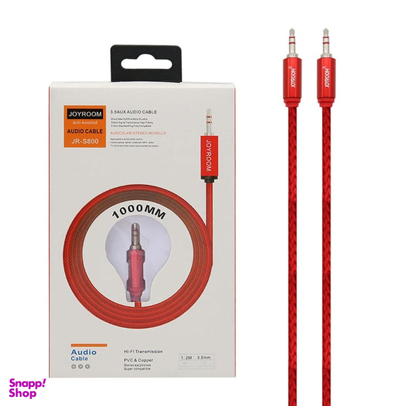 کابل AUX Jack 3.5mm جوی روم مدل JR-S800 طول 1 متر