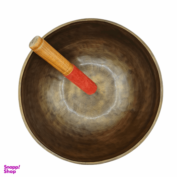 کاسه تبتی دست ساز مدل فول مون قطر 26 سانتی متر