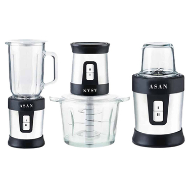 غذاساز 3 کاره آسان 4 تیغه مدل 3500WL