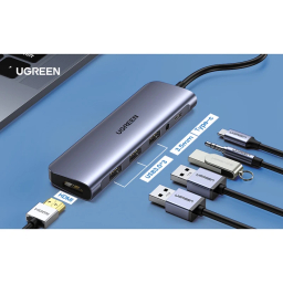 هاب 6 پورت USB-C یوگرین مدل CM136-80132