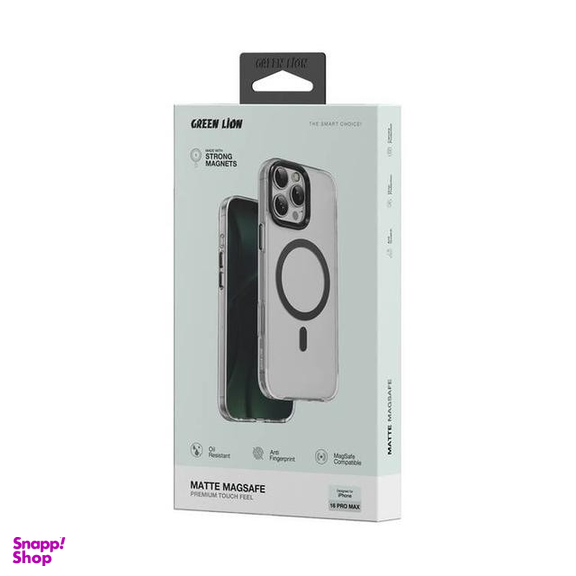 کاور گوشی موبایل گرین لاین مدل GNMTMG16PMBK مناسب برای اپل iPhone 16 Pro Max