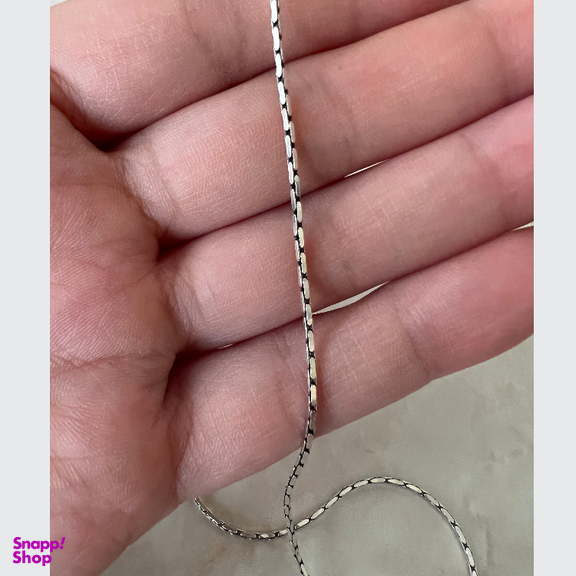 زنجیر نقره مردانه گیرا مدل G037-50