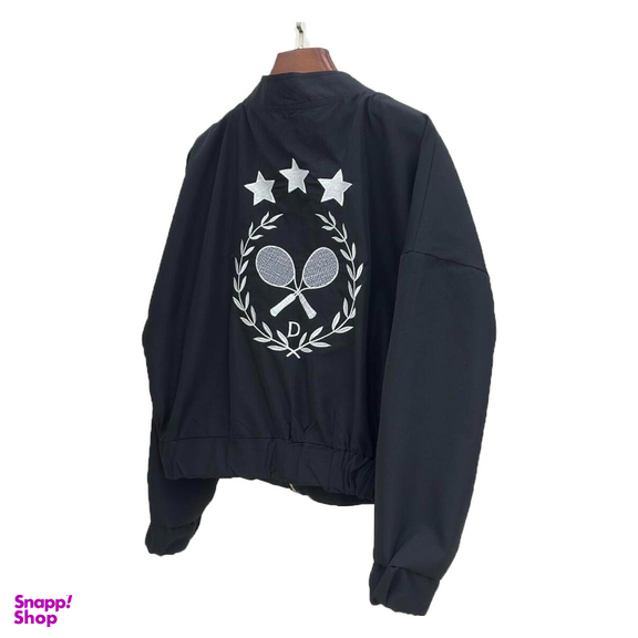 کاپشن کوتاه تنیسی زنانه مدل 1-64 رنگ سرمه ای