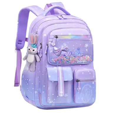 کوله پشتی دخترانه مدل خرگوش دار کد r20263