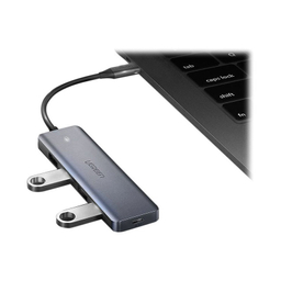 هاب 4 پورت Type C به USB 3.0 یوگرین مدل CM219