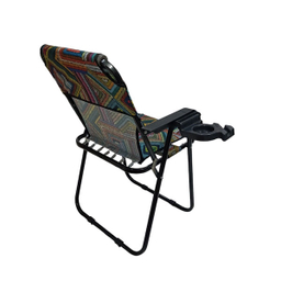 صندلی تاشو سفری مدل استراکچر سرخ پوستی