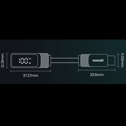 کابل USB-C توکی مدل 100W TQ-X49 طول 1 متر