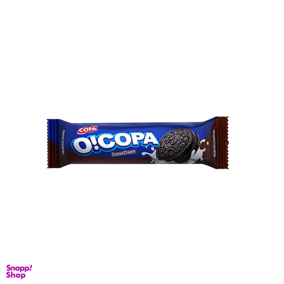 بیسکویت اوکوپا کرمدار با طعم شکلات کوپا وزن 90 گرم