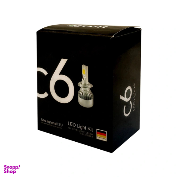 لامپ هدلایت خودرو بوتنی مدل C6 پایه H7