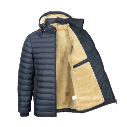 کاپشن مردانه مدل GD-s-18304538 رنگ سرمه ای