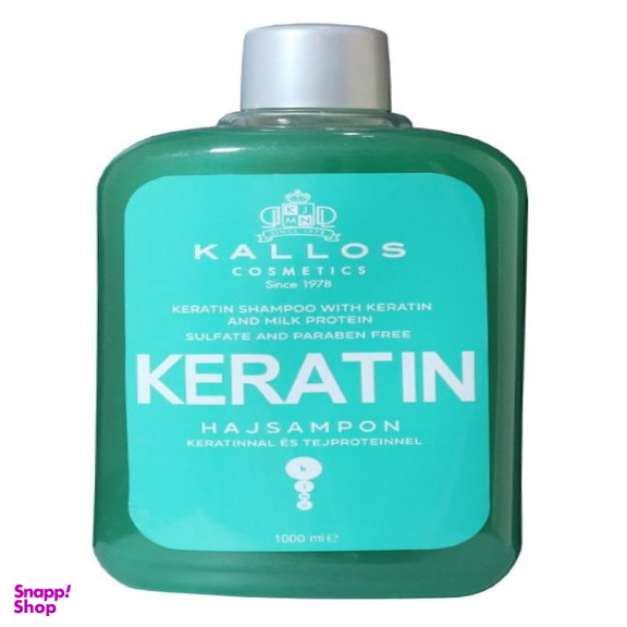 شامپو مو کالوس مدل Keratin حجم 1000 میلی لیتر