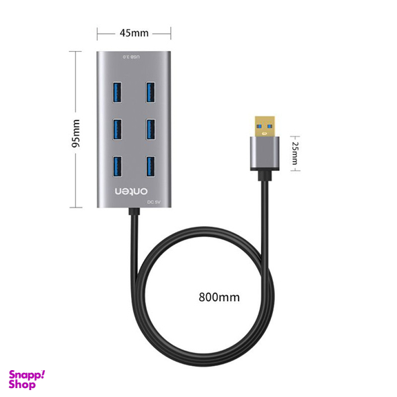 هاب 7 پورت USB 30 اونتن مدل OTN 8108