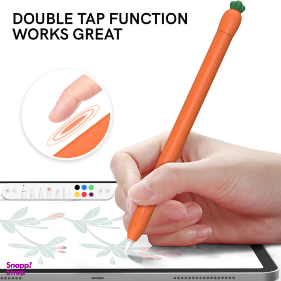 کاور قلم لمسی آهااستایل مدل PT129-2 هویج مناسب اپل سری 2