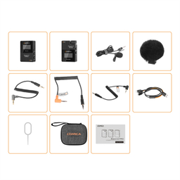 ست میکروفن بی سیم کامیکا مدل BoomX-D Pro D1